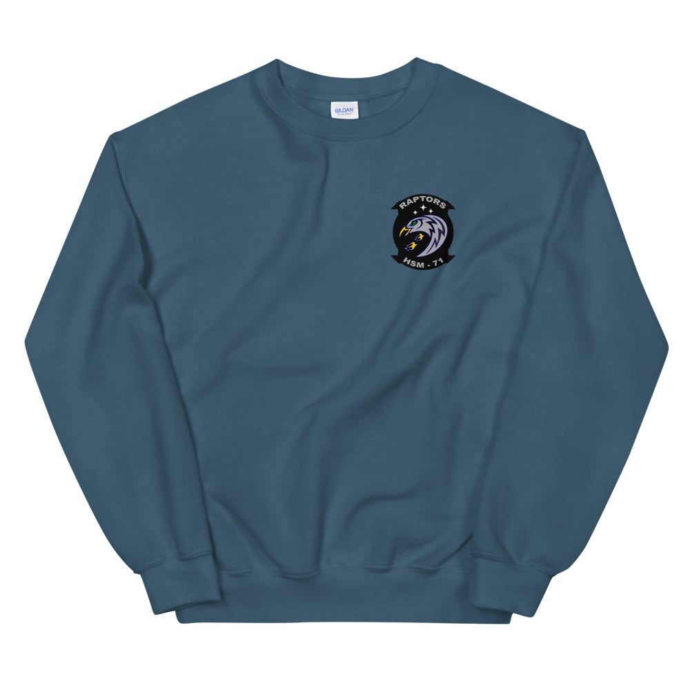 HSM-71 Raptors Squadron Crest Sweatshirt
