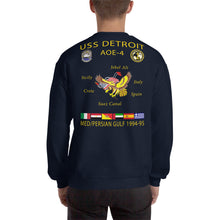 Load image into Gallery viewer, USS Detroit (AOE-4) 1994-95 Cruise Sweatshirt