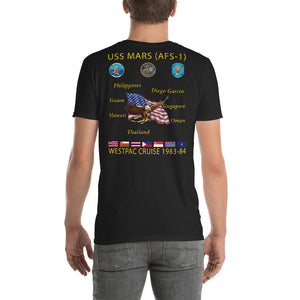 USS Mars (AFS-1) 1983-84 Cruise Shirt