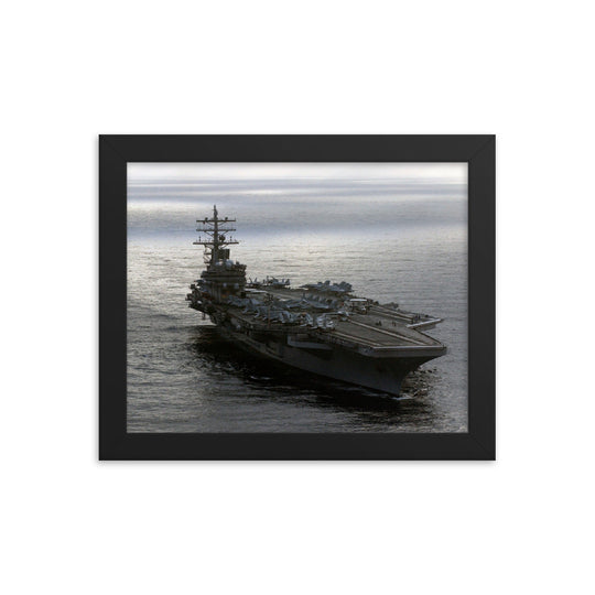 USS Ronald Reagan (CVN-76) Framed Ship Photo