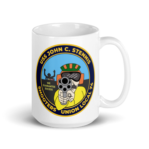 USS John C. Stennis (CVN-74) Shooters Union Local 74 Mug