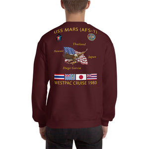 USS Mars (AFS-1) 1980 Cruise Sweatshirt