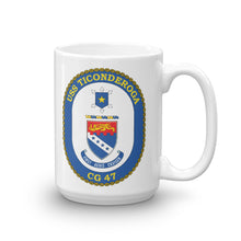 Load image into Gallery viewer, USS Ticonderoga (CG-47) Ship&#39;s Crest Mug