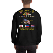 Load image into Gallery viewer, USS Ranger (CVA-61) 1965-66 Cruise Sweatshirt