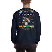 Load image into Gallery viewer, USS Dwight D. Eisenhower (CVN-69) 1991-92 Cruise Sweatshirt