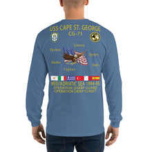 Load image into Gallery viewer, USS Cape St George (CG-71) 1994-95 Long Sleeve Cruise Shirt