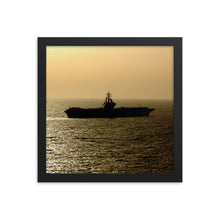 Load image into Gallery viewer, USS Ronald Reagan (CVN-76) Framed Ship Photo