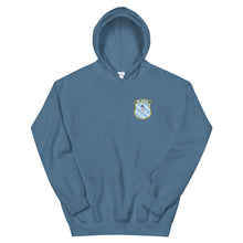 Load image into Gallery viewer, USS Ouellet (FF-1077) Ship&#39;s Crest Hoodie