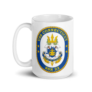 USS Connecticut (SSN-22) Ship's Crest Mug