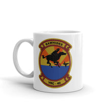 Load image into Gallery viewer, VRC-40 Rawhides Squadron Crest Mug