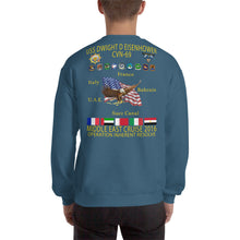 Load image into Gallery viewer, USS Dwight D. Eisenhower (CVN-69) 2016 Cruise Sweatshirt