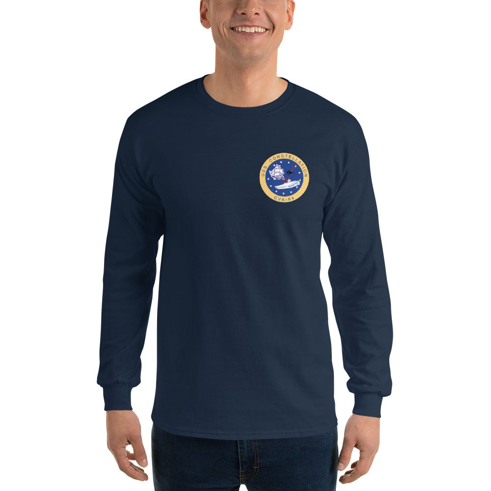 USS Constellation (CVA-64) 1968-69 Long Sleeve Cruise Shirt