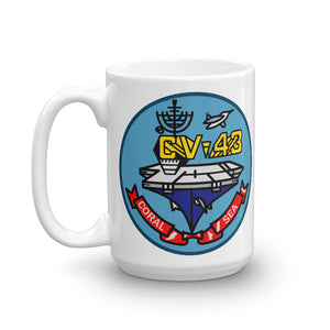 USS Coral Sea (CV-43) Ship's Crest Mug
