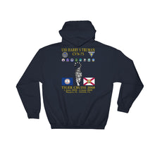 Load image into Gallery viewer, USS Harry S. Truman (CVN-75) 2008 Tiger Cruise Hoodie