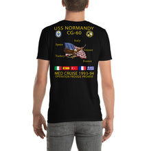 Load image into Gallery viewer, USS Normandy (CG-60) 1993-94 Cruise Shirt