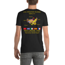 Load image into Gallery viewer, USS Arleigh Burke (DDG-51) 1995 Cruise Shirt