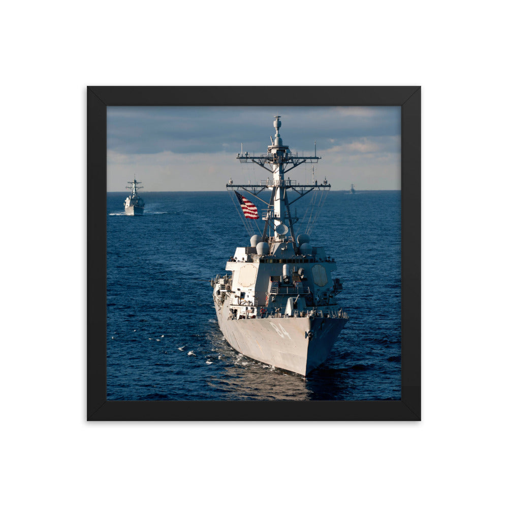 USS Bulkeley (DDG-84) Framed Ship Photo