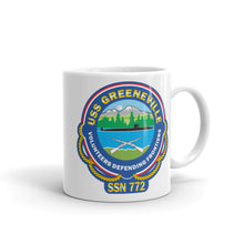 Load image into Gallery viewer, USS Greeneville (SSN-772) Ship&#39;s Crest Mug