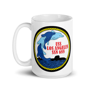 USS Los Angeles (SSN-688) Ship's Crest Mug