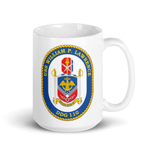 Load image into Gallery viewer, USS William P. Lawrence (DDG-110) Ship&#39;s Crest Mug