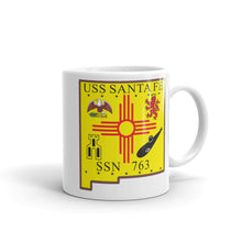 Load image into Gallery viewer, USS Santa Fe (SSN-763) Ship&#39;s Crest Mug