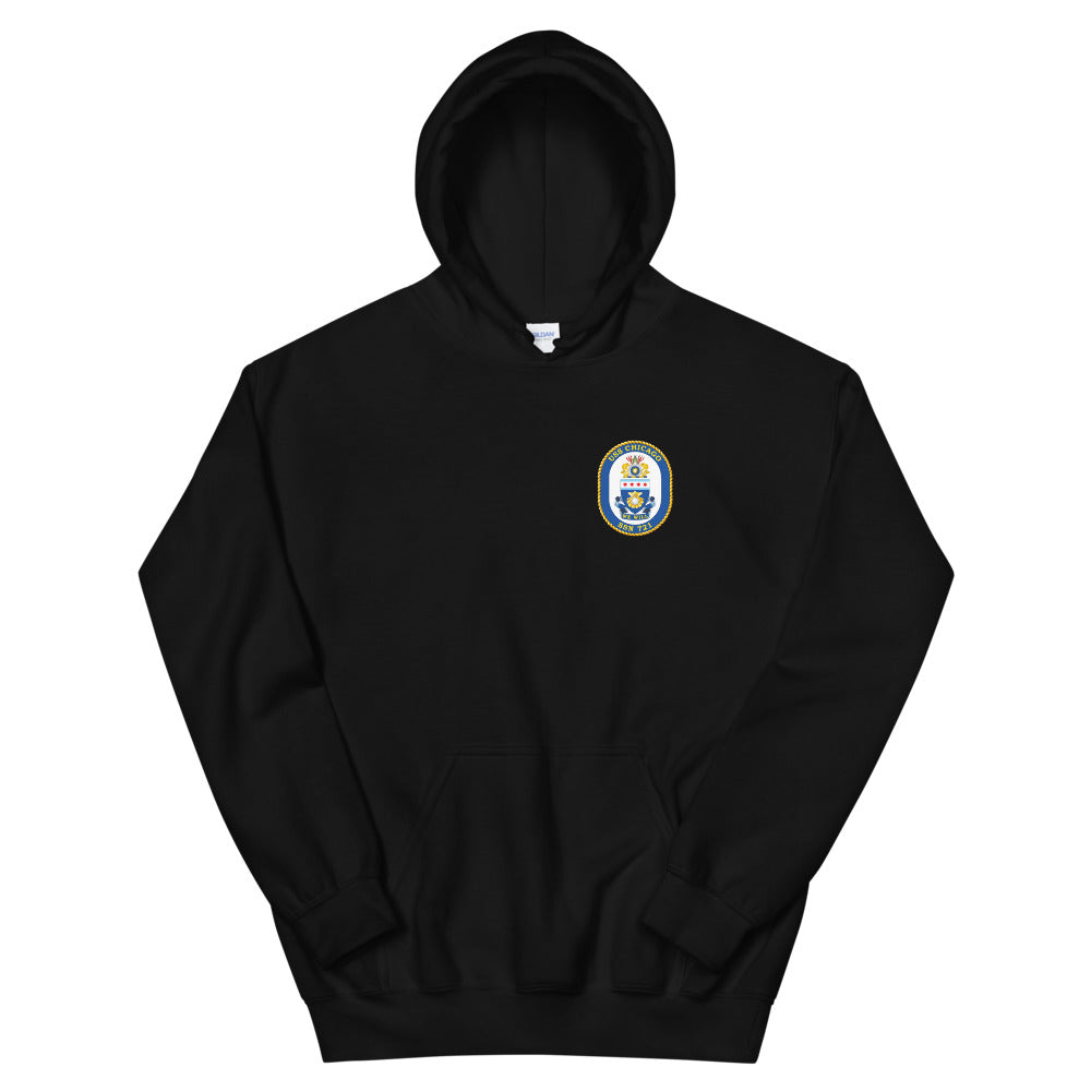 USS Chicago (SSN-721) Ship's Crest Hoodie