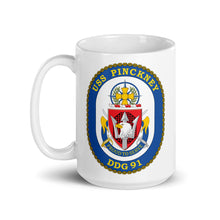 Load image into Gallery viewer, USS Pinckney (DDG-91) Ship&#39;s Crest Mug