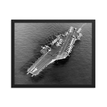 Load image into Gallery viewer, USS Kitty Hawk (CV-63) Framed Ship Photo