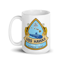 Load image into Gallery viewer, USS Hawaii (SSN-776) Ship&#39;s Crest Mug