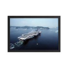Load image into Gallery viewer, USS Midway (CV-41) Framed Ship Photo