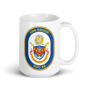 USS Shoup (DDG-86) Ship's Crest Mug