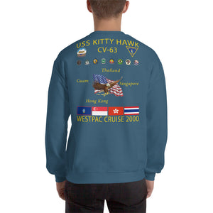 USS Kitty Hawk (CV-63) 2000 Cruise Sweatshirt