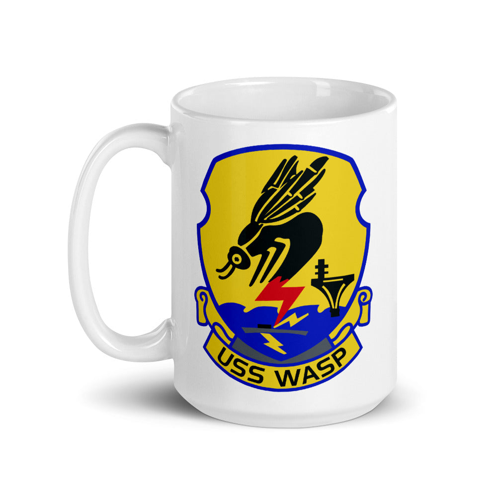 USS Wasp (CV-18) Ship's Crest Mug