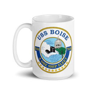 USS Boise (SSN-764) Ship's Crest Mug