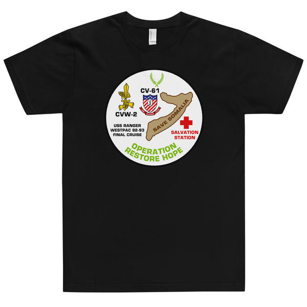 USS Ranger (CV-61) Operation Restore Hope '92-'93 Shirt