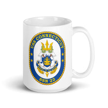 Load image into Gallery viewer, USS Connecticut (SSN-22) Ship&#39;s Crest Mug