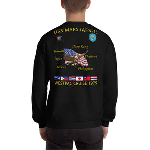 USS Mars (AFS-1) 1979 Cruise Sweatshirt