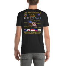 Load image into Gallery viewer, USS Independence (CVA-62) 1965 Cruise Shirt