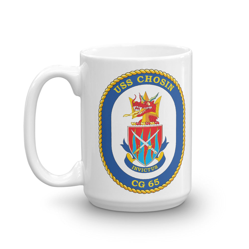 USS Chosin (CG-65) Ship's Crest Mug