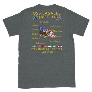 USS LASALLE (AGF-3) Custom Cruise Shirt