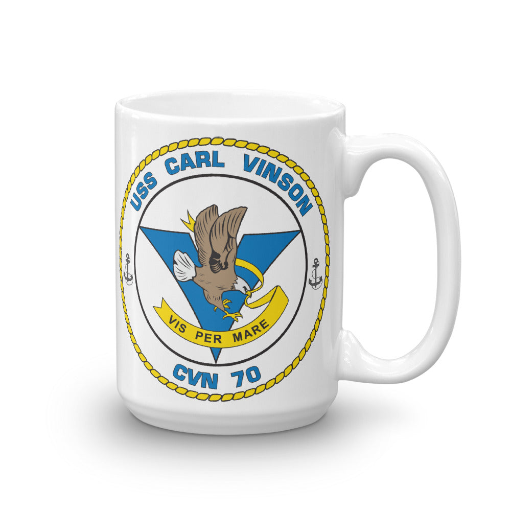 USS Carl Vinson (CVN-70) Ship's Crest Mug