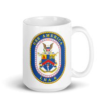 Load image into Gallery viewer, USS America (LHA-6) Ship&#39;s Crest Mug