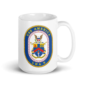 USS America (LHA-6) Ship's Crest Mug