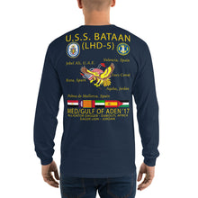 Load image into Gallery viewer, USS Bataan (LHD-5) 2017 Long Sleeve Cruise Shirt