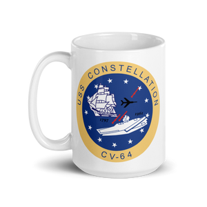 USS Constellation (CV-64) Operation Earnest Will Mug