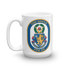 Load image into Gallery viewer, USS Doyle (FFG-39) Ship&#39;s Crest Mug