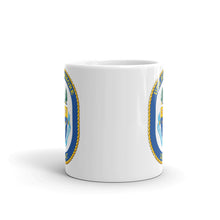 Load image into Gallery viewer, USS Rushmore (LSD-47) Ship&#39;s Crest Mug