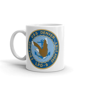 USS Denver (LPD-9) Ship's Crest Mug