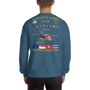 USS Kitty Hawk (CV-63) 2001 Cruise Sweatshirt
