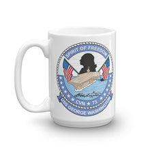 Load image into Gallery viewer, USS George Washington (CVN-73) Ship&#39;s Crest Mug